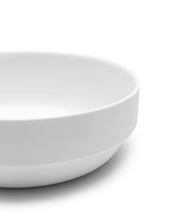 Serax Passe-Partout Schüssel D18xH6cm Schale von Vincent van Duysen weiß matt
