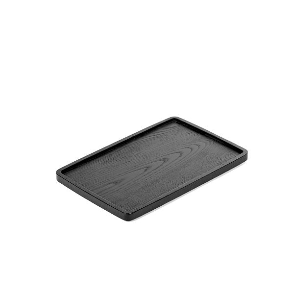 Serax Passe-Partout Tablett Vincent van Duysen Holz schwarz 30x20xH1,7cm