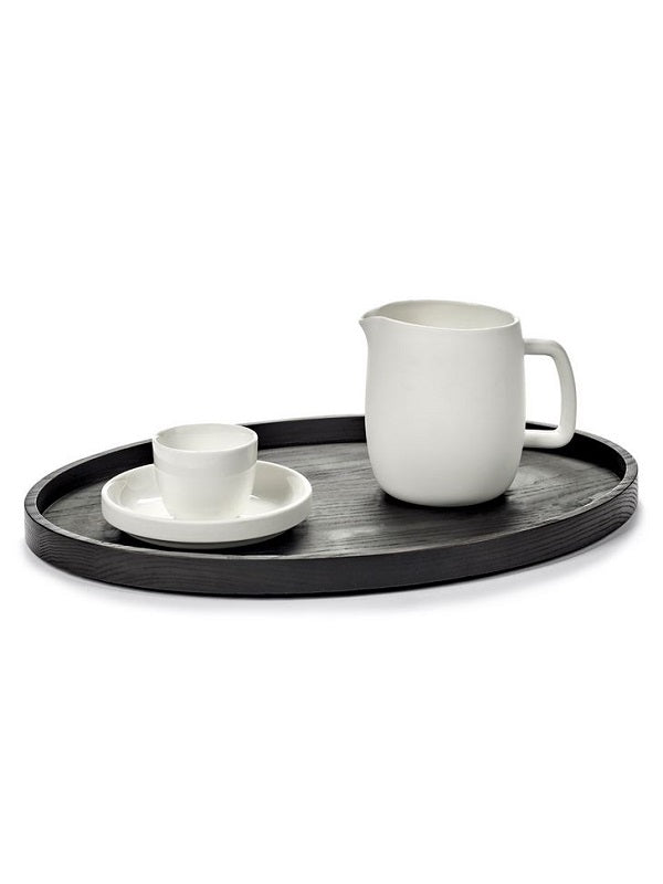 Serax Passe-Partout Espressotasse Tasse o. Henkel Vincent van Duysen weiß glasiert D7xH5,7cm