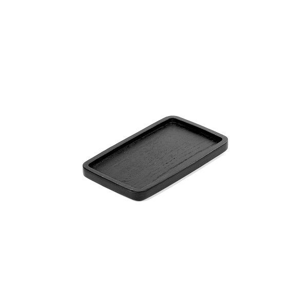 Serax Passe-Partout Servierbrett S Vincent van Duysen Holz schwarz 20x12xH1,7cm