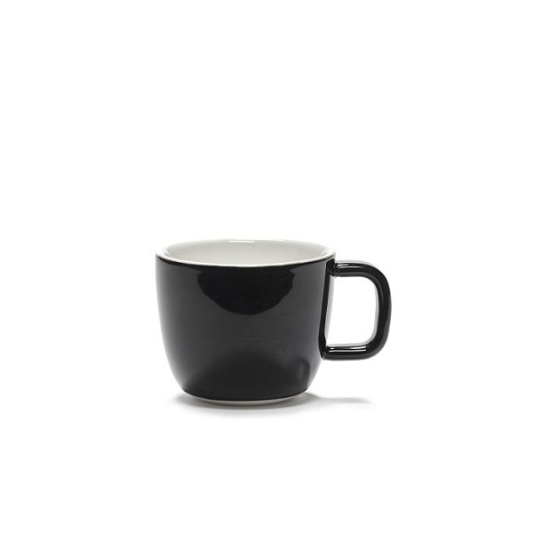 Serax Passe-Partout Espressotasse Tasse Vincent van Duysen schwarz-weiß H5,7cm