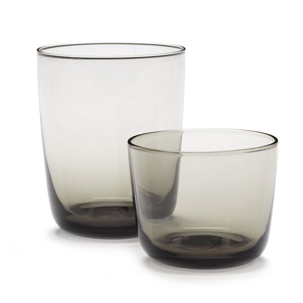 Serax Glas CENA Trinkglas niedrig von Vincent van Duysen D8xH6cm