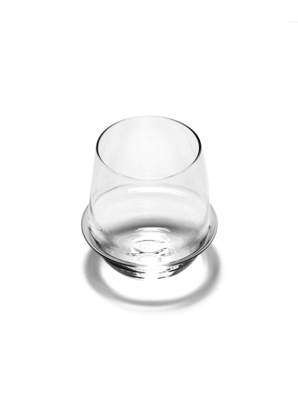 Kelly Wearstler DUNE Mini Glas Trinkglas D7xH7cm by Serax