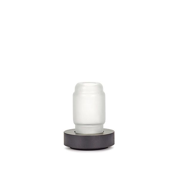 Serax Vase/Tischlampe LUCE von Ann Demeulemeester D8,3xH13,7cm