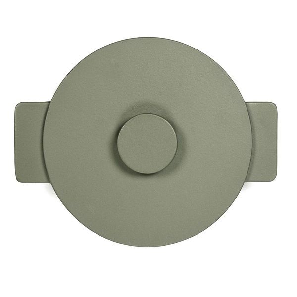 Serax Surface Bratpfanne Kasserolle D26cm camo green Gusseisen -2,6L