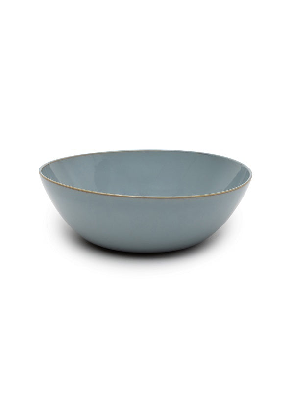 Serax Salatschüssel Salatschale Schale smokey blue D27cm von Anita le Grelle