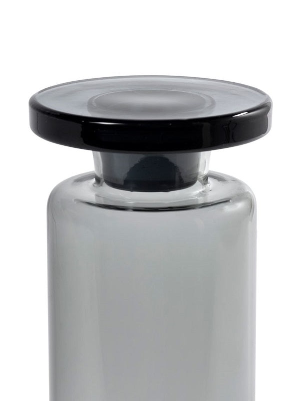 Serax Karaffe CARA grau von Ann Demeulemeester Glaskaraffe H29,4cm