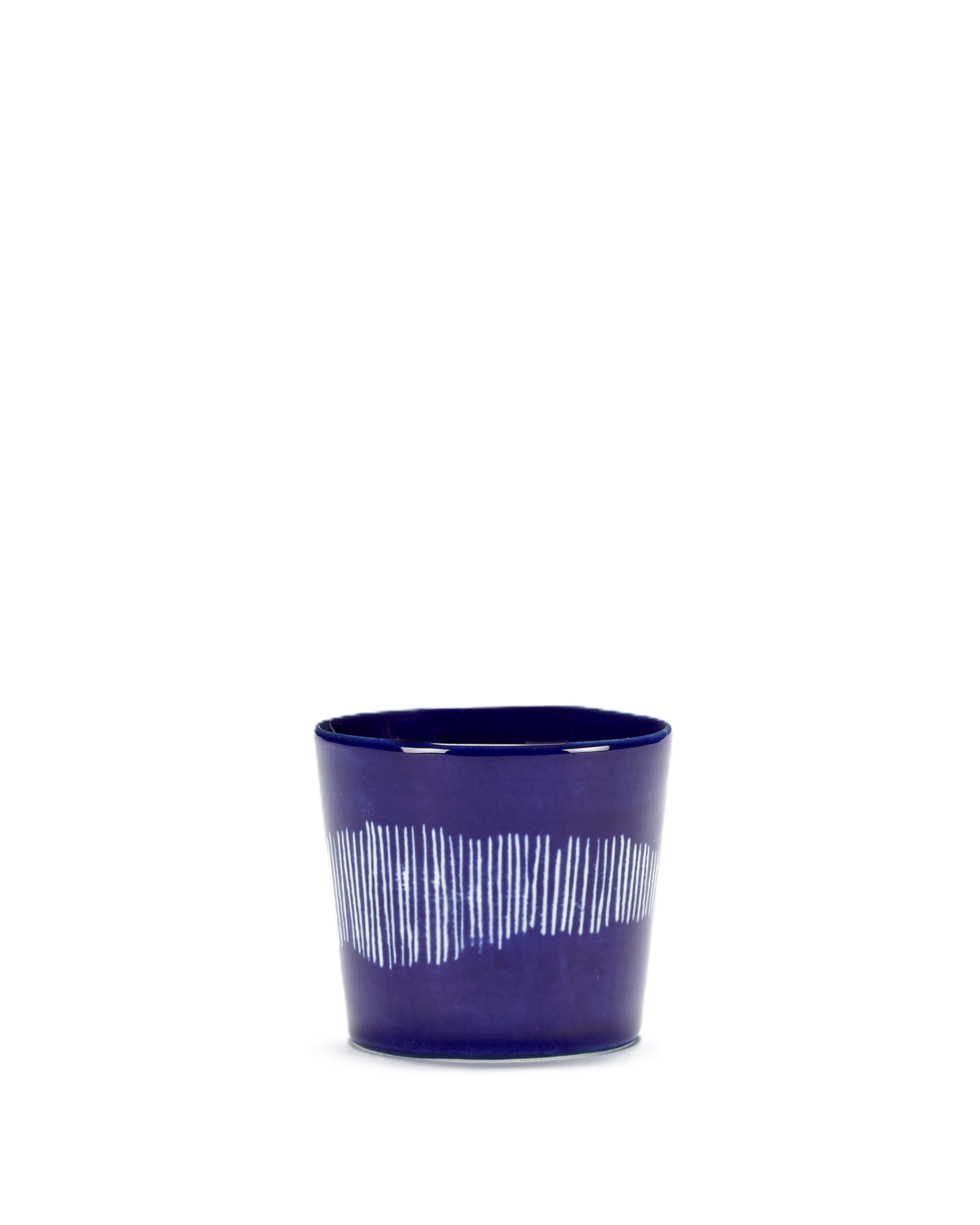 Ottolenghi Espressotasse Lapis Swirl-Stripes weiß FEAST for Serax H6cm