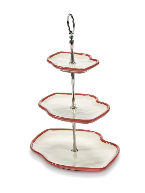 Serax Etagere 3-stufig in Lippenform Les Objets Mouleversants H35,5cm