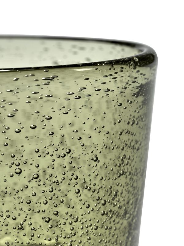 Serax Glas Tumbler VERDE LANZA von Pascale Naessens grün D8xH6cm