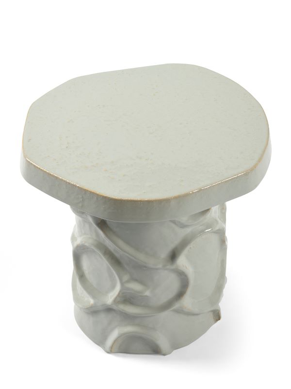 Serax Beistelltisch MENA 07 grau aus Keramik von Marie Michielssen H40cm