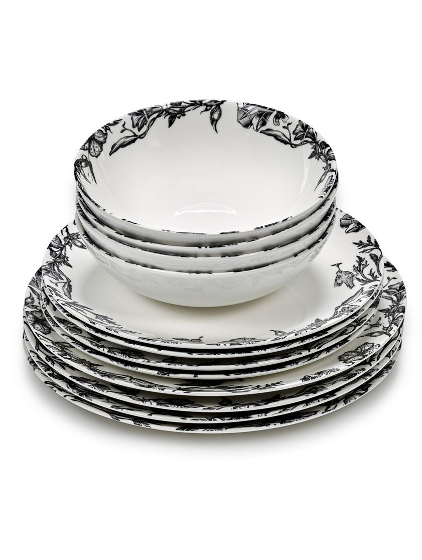 Serax Dinnerset UNITY 12 tlg. Geschirrset weiß von Tomorrowland