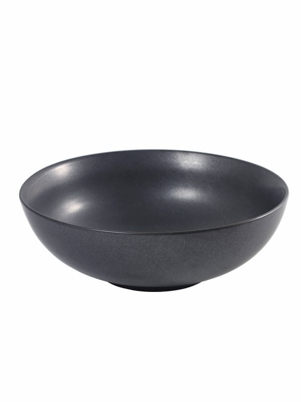 Serax Pure Schale Salatschale Schüssel schwarz D28cm von Pascale Naessens