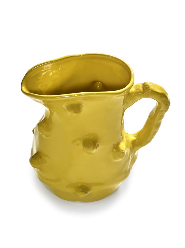 Serax Krug CHARLY Kanne aus Steingut gelb H26cm von Marie Michielssen