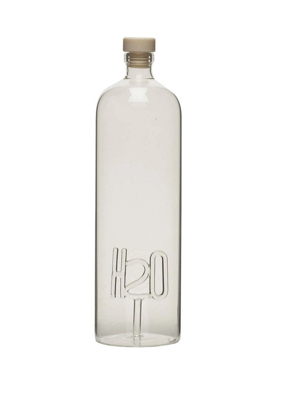 Serax Flasche Karaffe H2O mit Deckel Glasflasche 1500ml