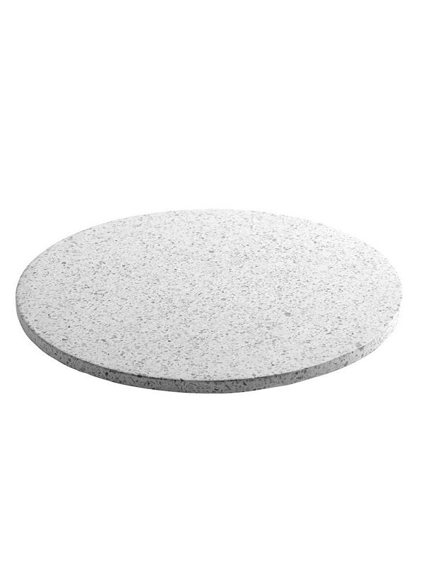 Serax Servierplatte Terazzo Servierteller weiß D40xH3cm