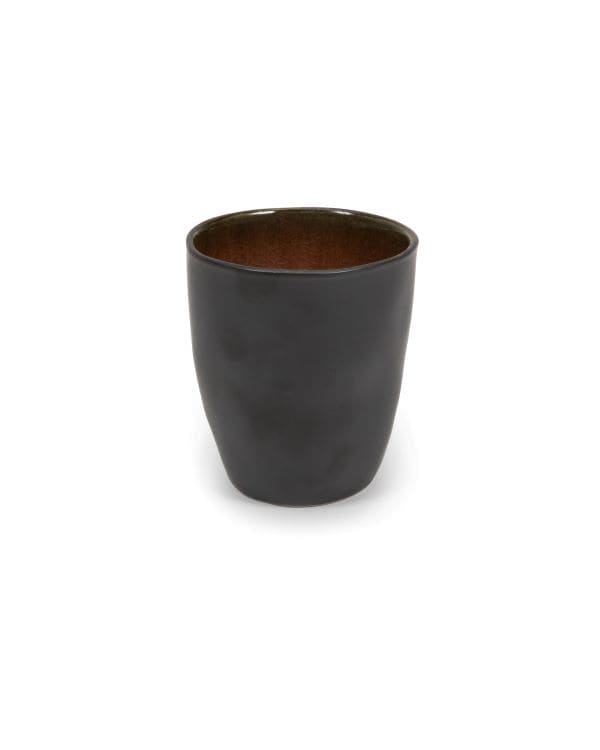 Serax Pure Tasse Becher braun D7,5x9cm von Pascale Naessens