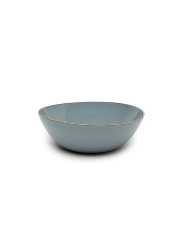 Serax Salatschüssel Salatschale Schale smokey blue D27cm von Anita le Grelle