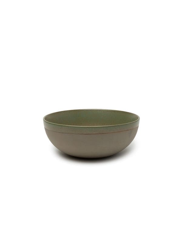 Serax Surface Schüssel Salatschale D23,5xH9,5 cm camo green