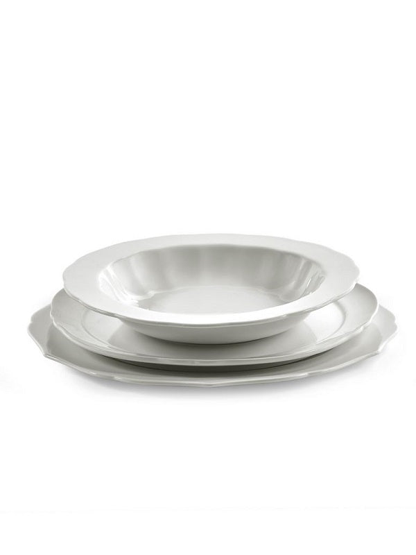 Serax SILHOUETTE Dinnerset 12 tlg. weiß Geschirrset von Sergio Herman