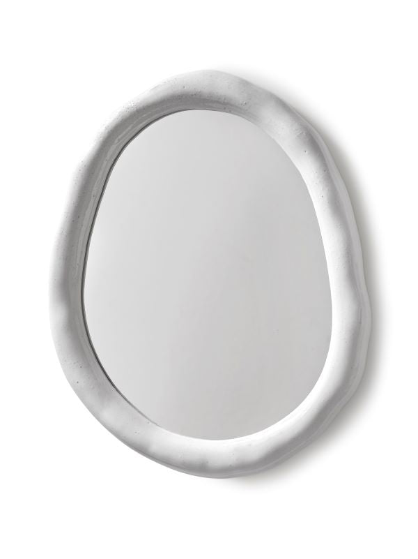 Serax Spiegel 02 WHITE ROSIE weiß von Marie Michielssen H42,5cm