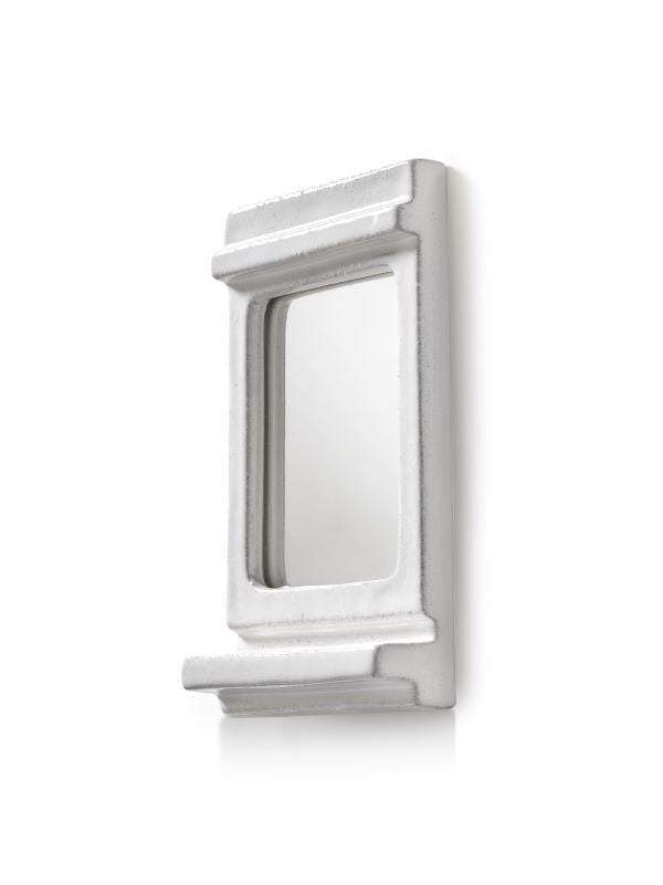 Serax Spiegel 01 WHITE ROSIE weiß von Marie Michielssen H28,5cm