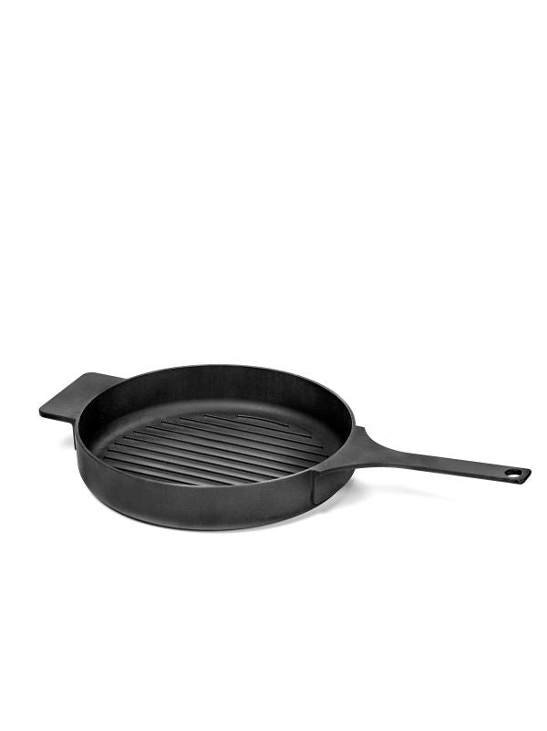 Serax Surface Grillpfanne D26cm schwarz Bratpfanne Gusseisen
