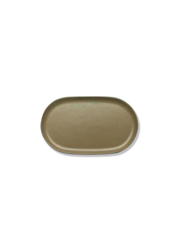 Serax Surface Tapas Teller S camo green L25xH1,5cm