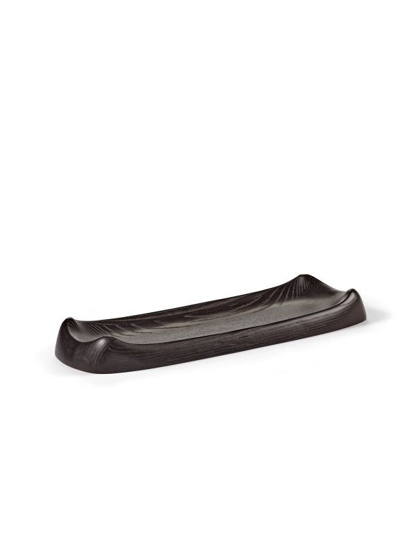 Serax Tablett Servierbrett L Holz schwarz OUT OF LINES L47,3cm