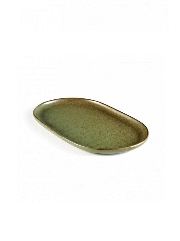 Serax Surface Tapas Teller S camo green L25xH1,5cm