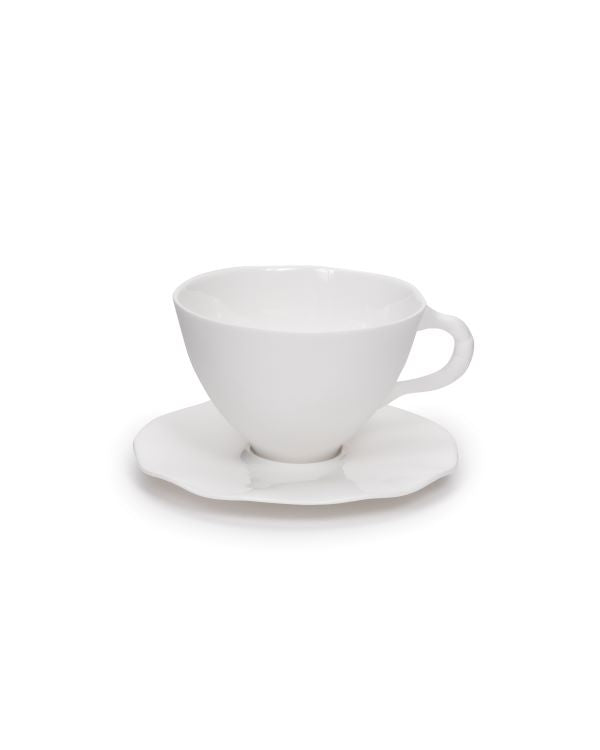 Serax Tasse + Untertasse Perfect Imperfection von Roos van de Velde D13,5xH8cm