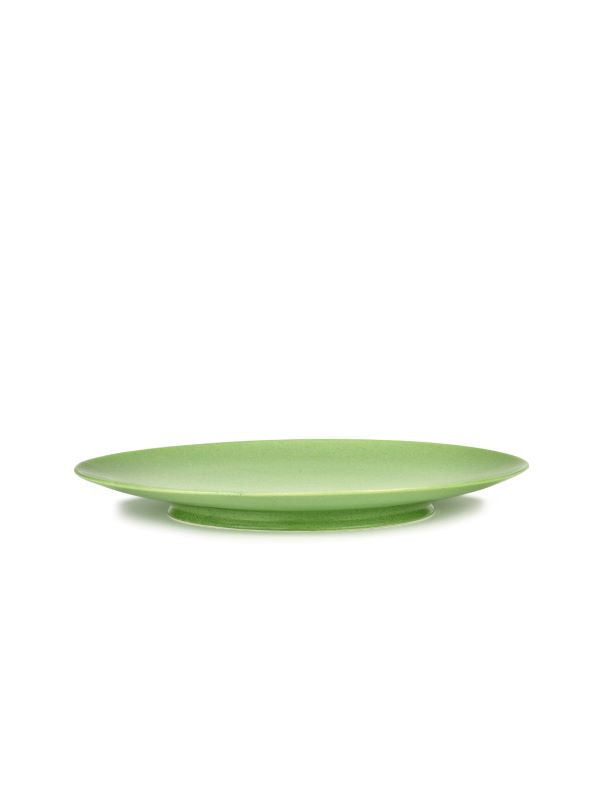 Serax RA Teller Ann Demeulemeester D24xH2,4cm grün matt
