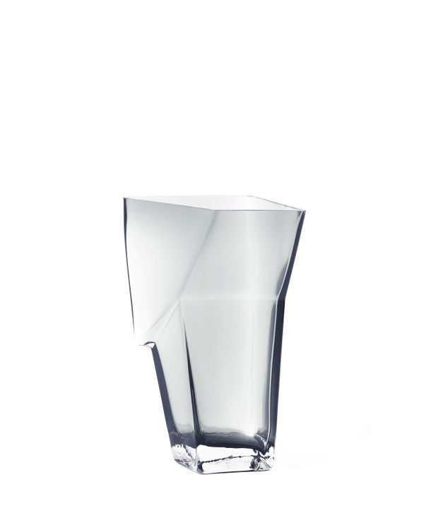 Serax Vase DUNK No 8 Glas transparent H33,5cm von Bob Verhelst