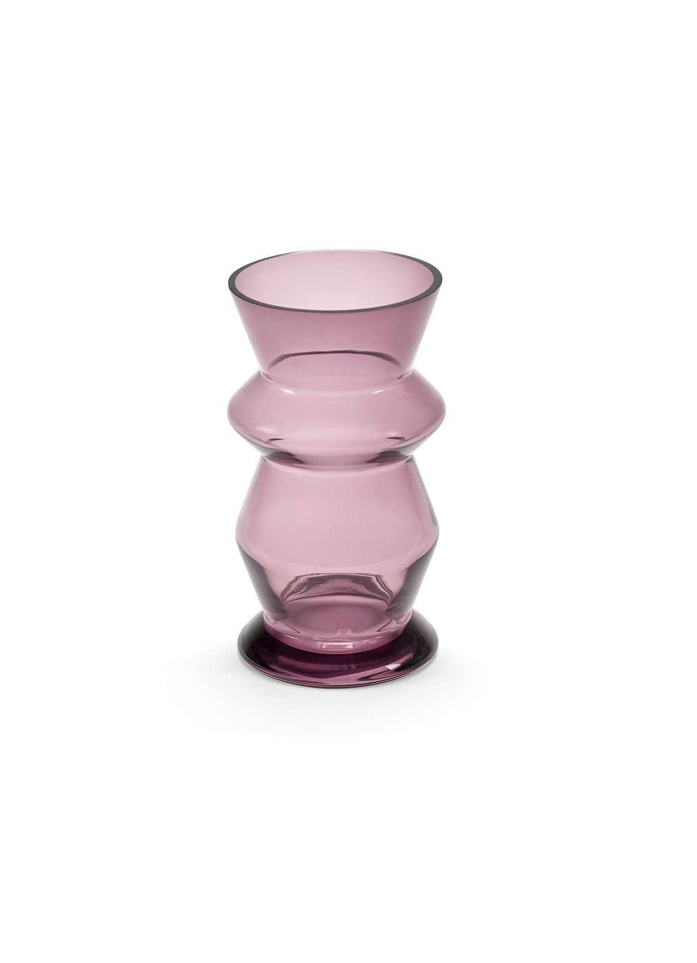 Serax Vase Purple Marie-Ann S aus Glas H22,3cm von Marie Michielssen