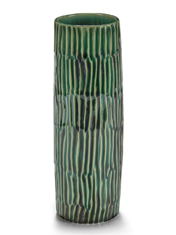 Serax Vase L VERDE LANZA grün D9xH25cm von Pascale Naessens