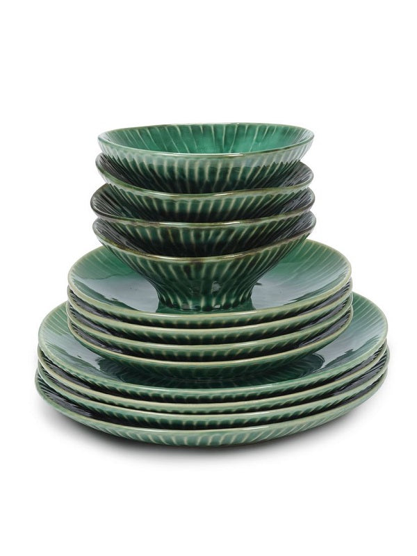 Serax Dinnerset VERDE LANZA 12 tlg. von Pascale Naessens grün