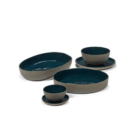 Serax Schüssel RUR:AL S von Anita Le Grelle D11xH5cm blau