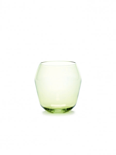 Serax Glas Tumbler 30cl BILLIE grün designed by Ann Demeulemeester