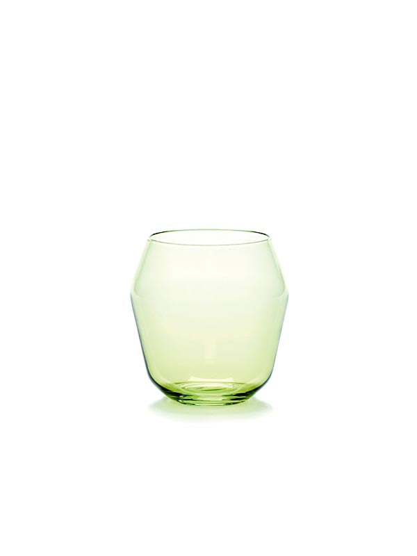 Serax Glas Tumbler 25cl BILLIE grün designed by Ann Demeulemeester