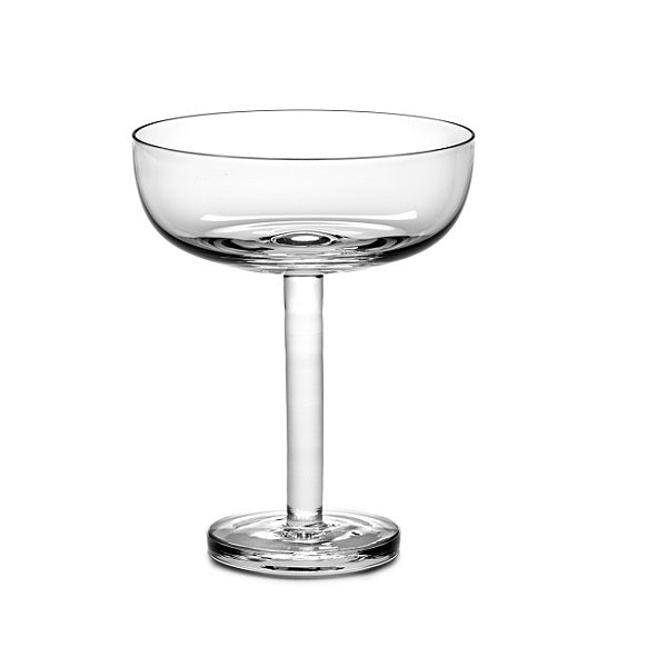 Serax BASE Champagnerschale Glas designed by Piet Boon H13cm