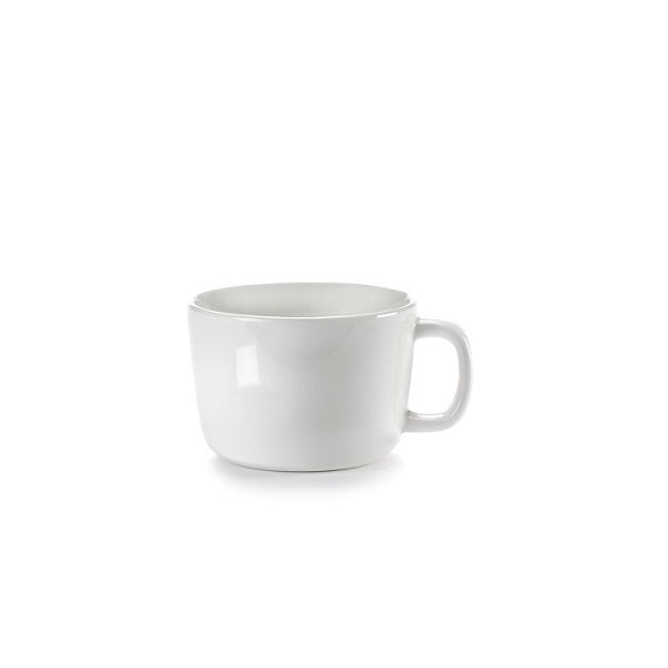 Serax Cappuccinotasse Tasse Passe-Partout Vincent van Duysen weiß glasiert D8,5cm