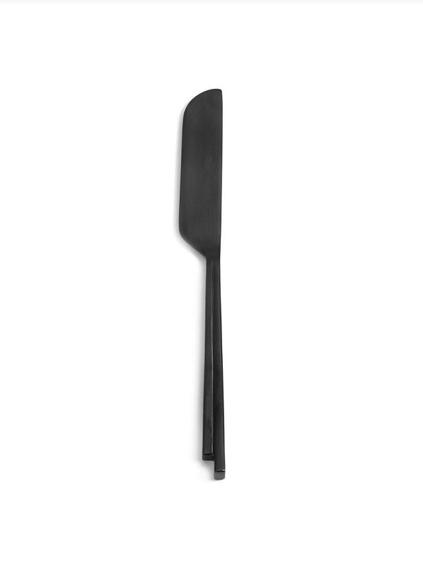 Serax Buttermesser DUNE schwarz - Design Besteck von Kelly Wearstler