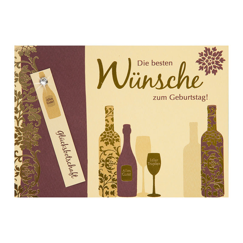EigenArt_Grusskarte_Geburtstagskarte_Die_besten_Wuensche_zum_Geburtstag