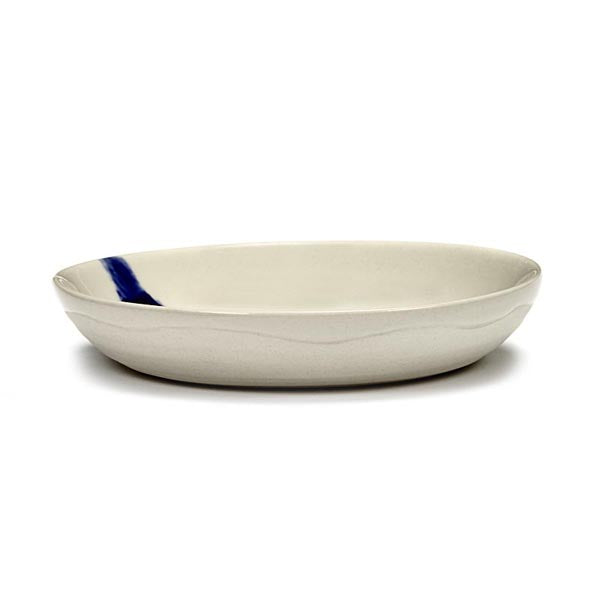 Ottolenghi Schale S weiß Artischocke blau FEAST for Serax D11,5xH2cm