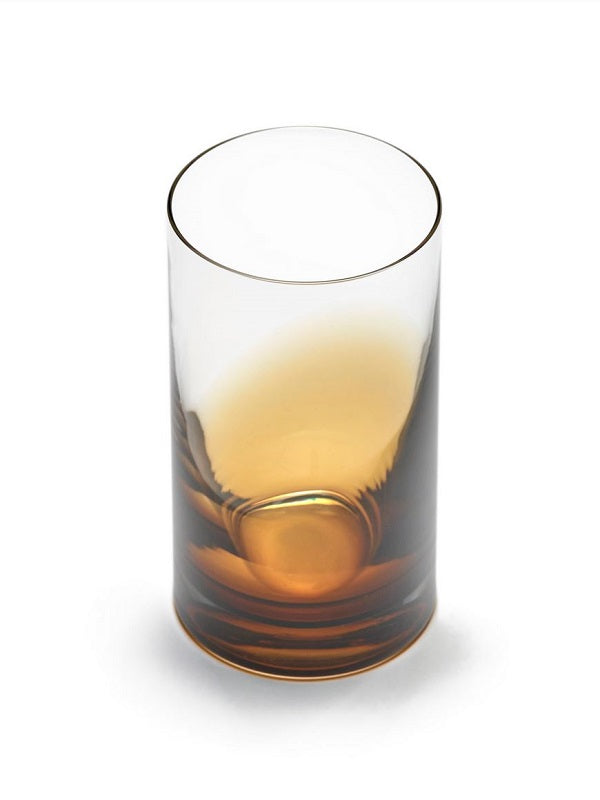 Serax Glas Tumbler L ZUMA Amber D6,5xH12 von Kelly Wearstler