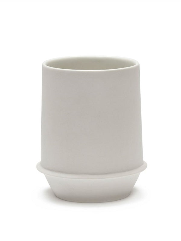 Kelly Wearstler DUNE Becher Tasse alabaster D9xH11,5cm by Serax