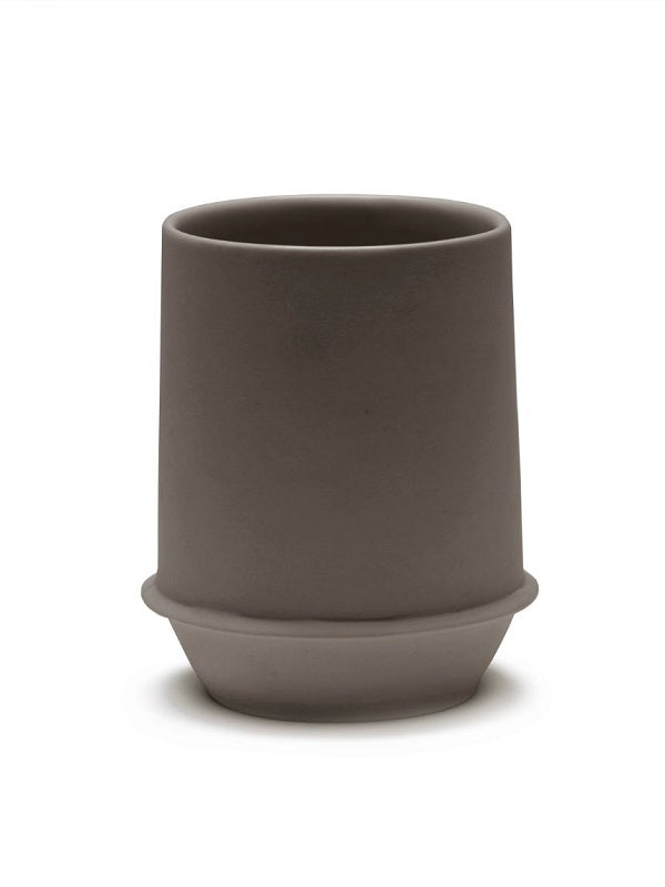 Kelly Wearstler DUNE Becher Tasse slate D9xH11,5cm by Serax