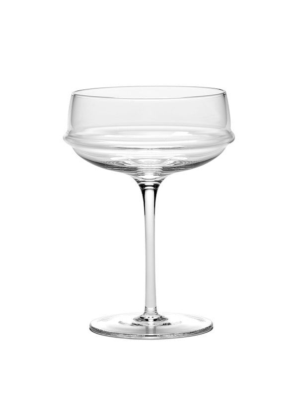 Kelly Wearstler DUNE Champagnerschale Glas D11xH15cm by Serax