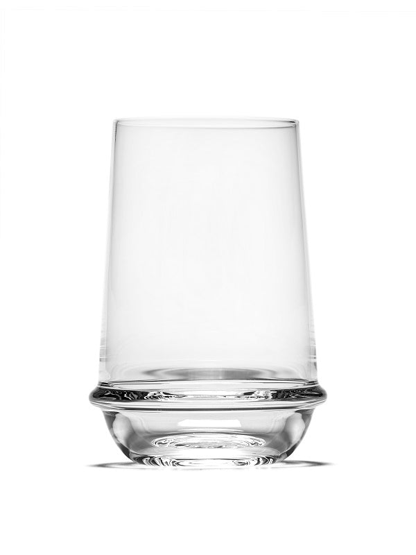 Kelly Wearstler DUNE Tumbler Glas L Trinkglas D8,5xH12cm by Serax