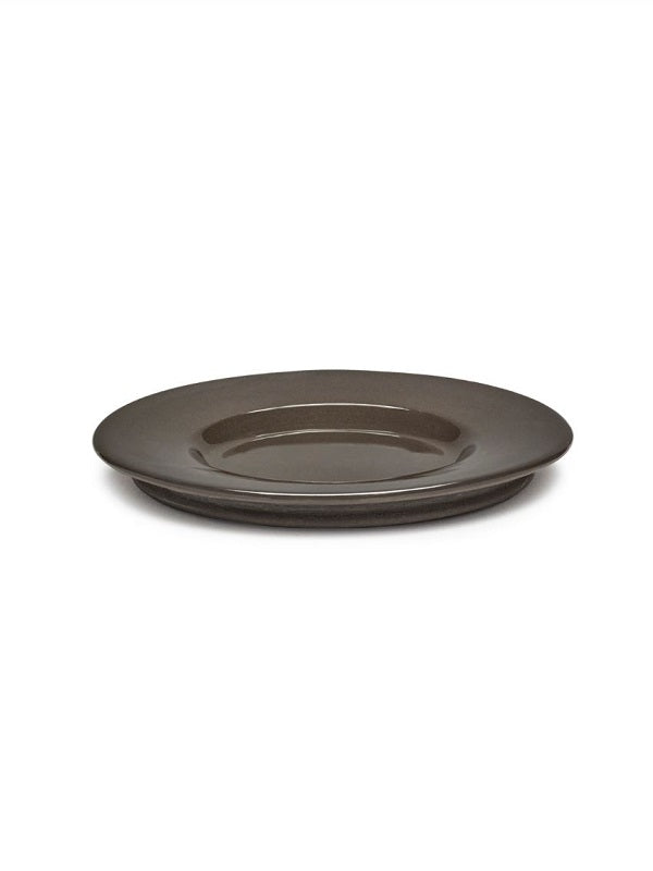 Kelly Wearstler DUNE Kaffee Untertasse slate D13,5xH0,6cm by Serax